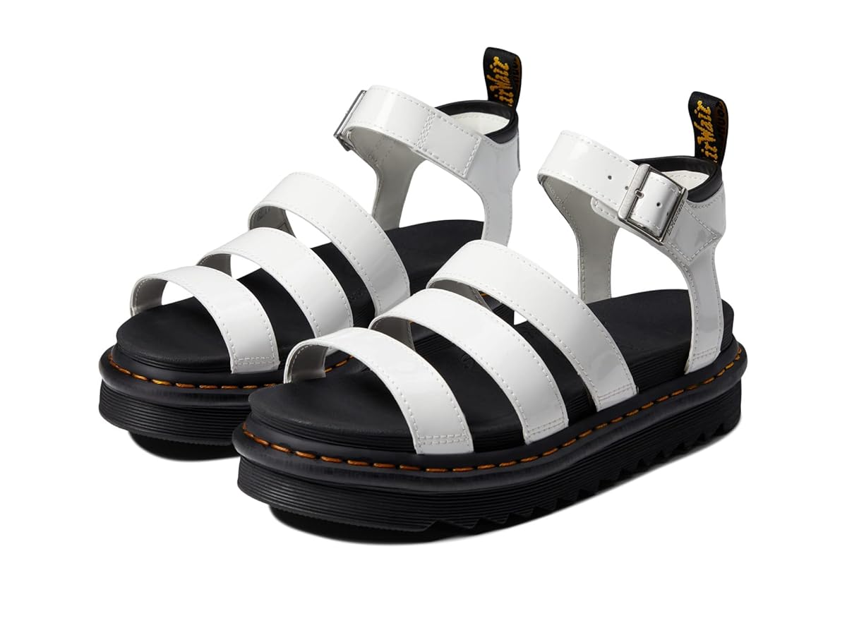Amazon.co.jp: Dr. Martens Women's Gladiator Sandal, White