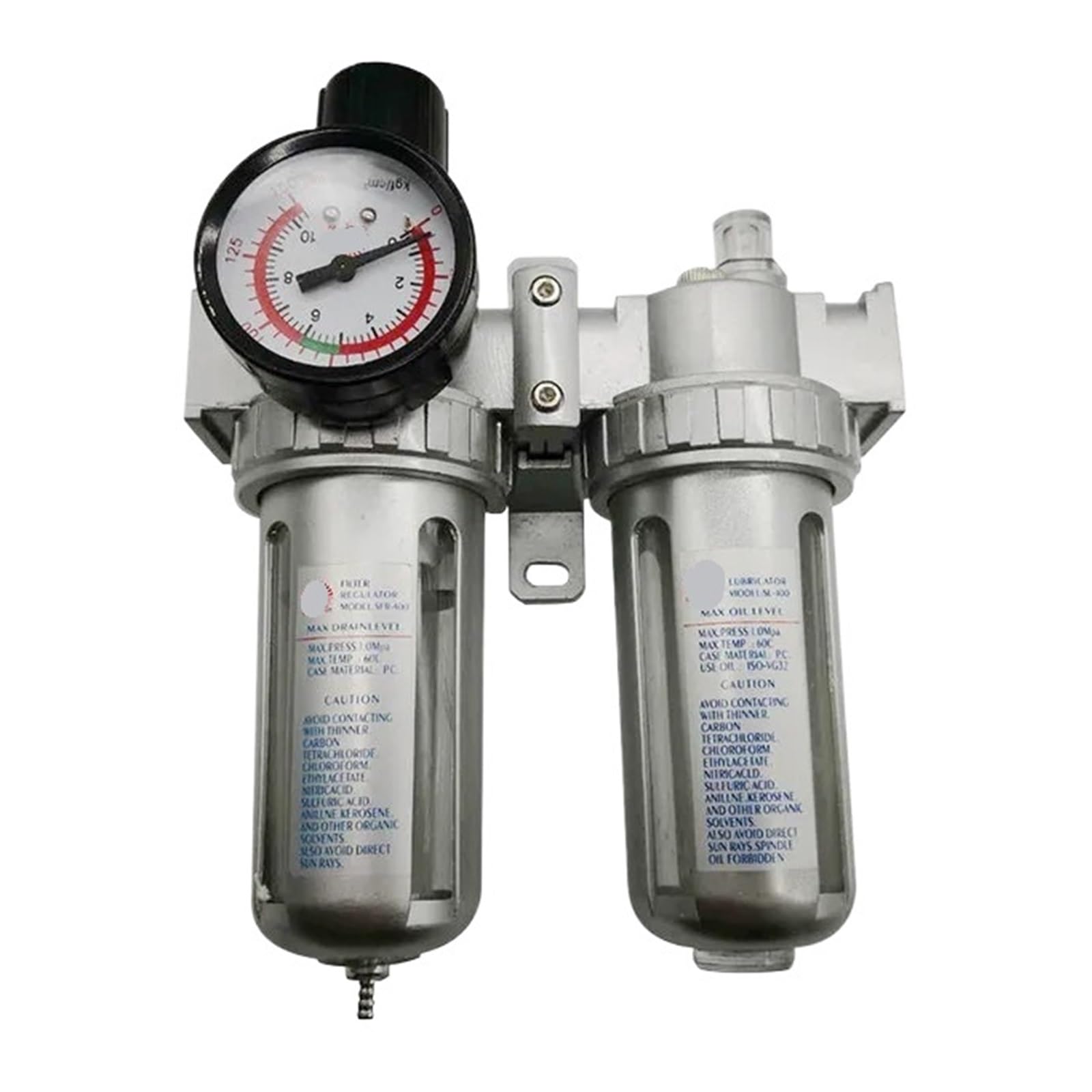 Régulateur compresseur SFC-300 avec purge automatique et séparateur eau huile hydrophobe