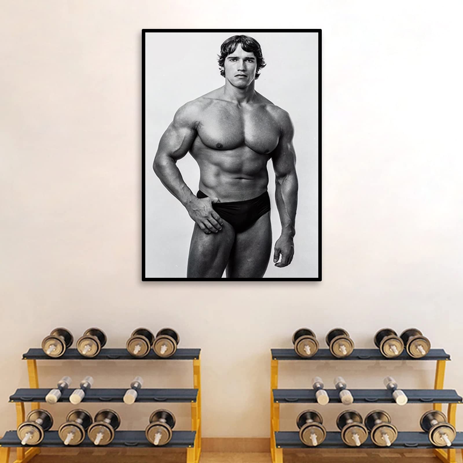 Poster Arnold Schwarzenegger - Impression Murale 20x30 Cm, Décoration Chambre, Poster Acteur Cinéma