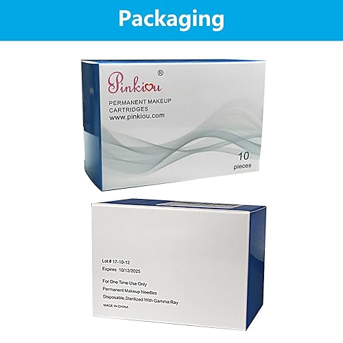 Miniatura 8 de Pinkiou - Máquina de tatuaje permanente para cejas con agujas