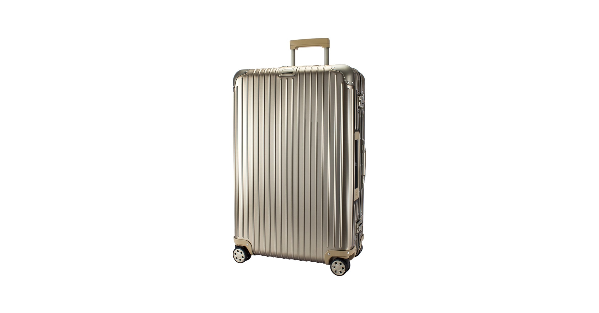 リモワ スーツケース トパーズ チタニウム 63リットル程度 4輪 美品・廃盤】RIMOWA トパーズ 63L チタニウム スーツケース