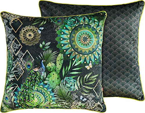 Coussin decoratif HIP vert 48x48 cm n.2300 kussen polyester pour fauteuil - 2