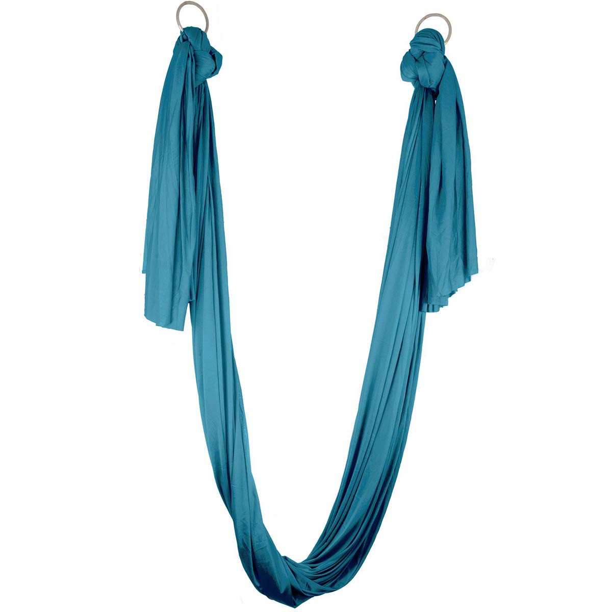 Columpios aéreos Yoga Hamaca Anti-Gravity Inversión Swing por Firetoys (verde pino oscuro)