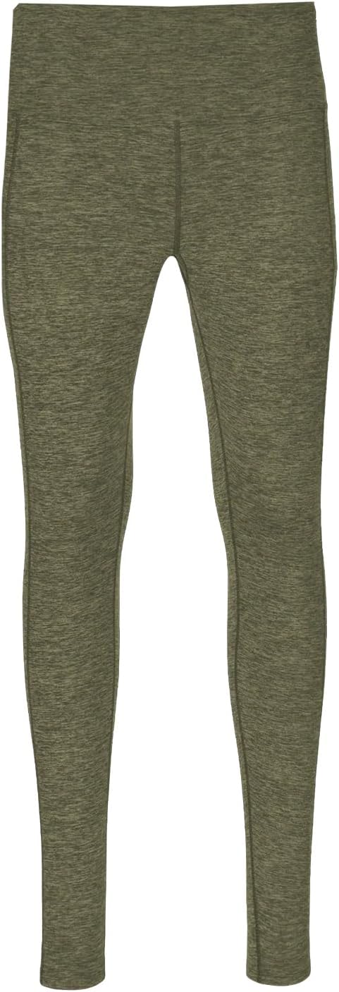 Hot Chillys Women's Clima-Tek Tights | Warm Breathable Moisture-Wicking Midweight Relaxed Fit Base Layer Thermal Leggings