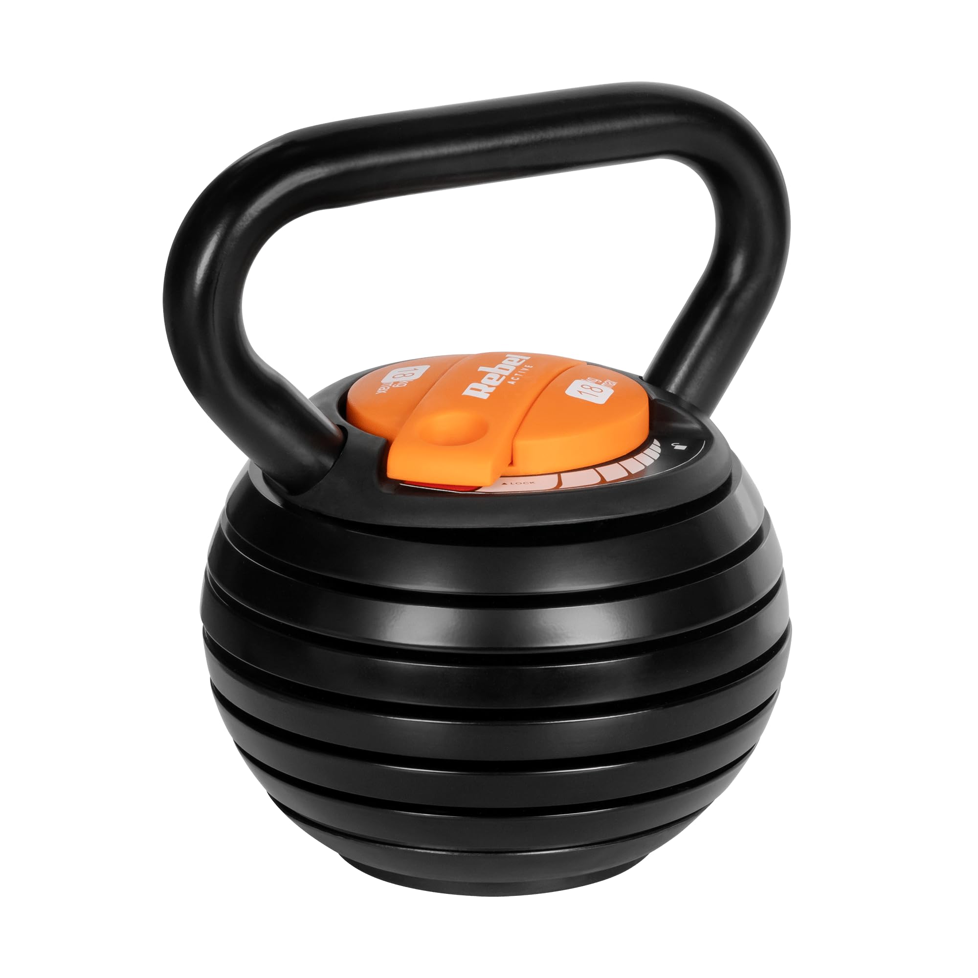 Rebel Kettlebell Gusseisen Automatik Einstellbar 18 kg RBA-2324-18
