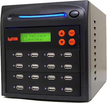 Systor 1 to 15 USB Duplicator & Sanitizer 2GB/Min - SYS-USBD-15