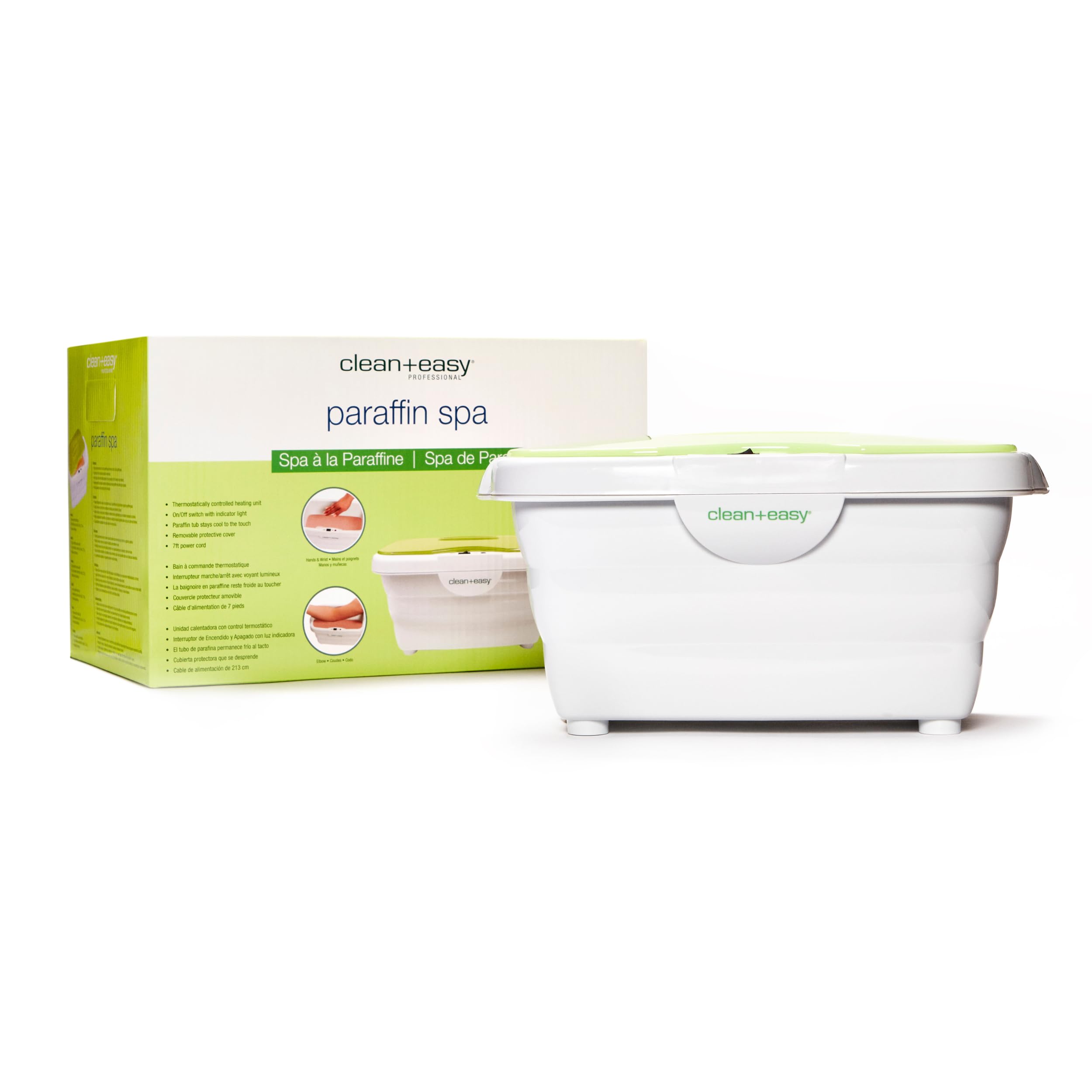 clean+easy ハンドパラフィンパック デジタルスパ Amazon.com : Clean + Easy Digital Paraffin Wax Warmer with Refills
