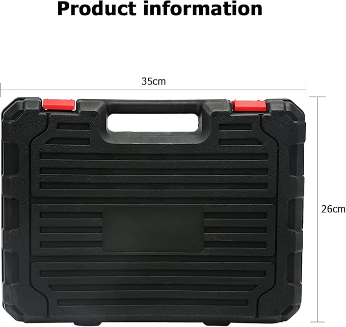 Jadeshay Juego de Herramientas para Hogar, Set Manual Multiusos con Estuche miniatura 2