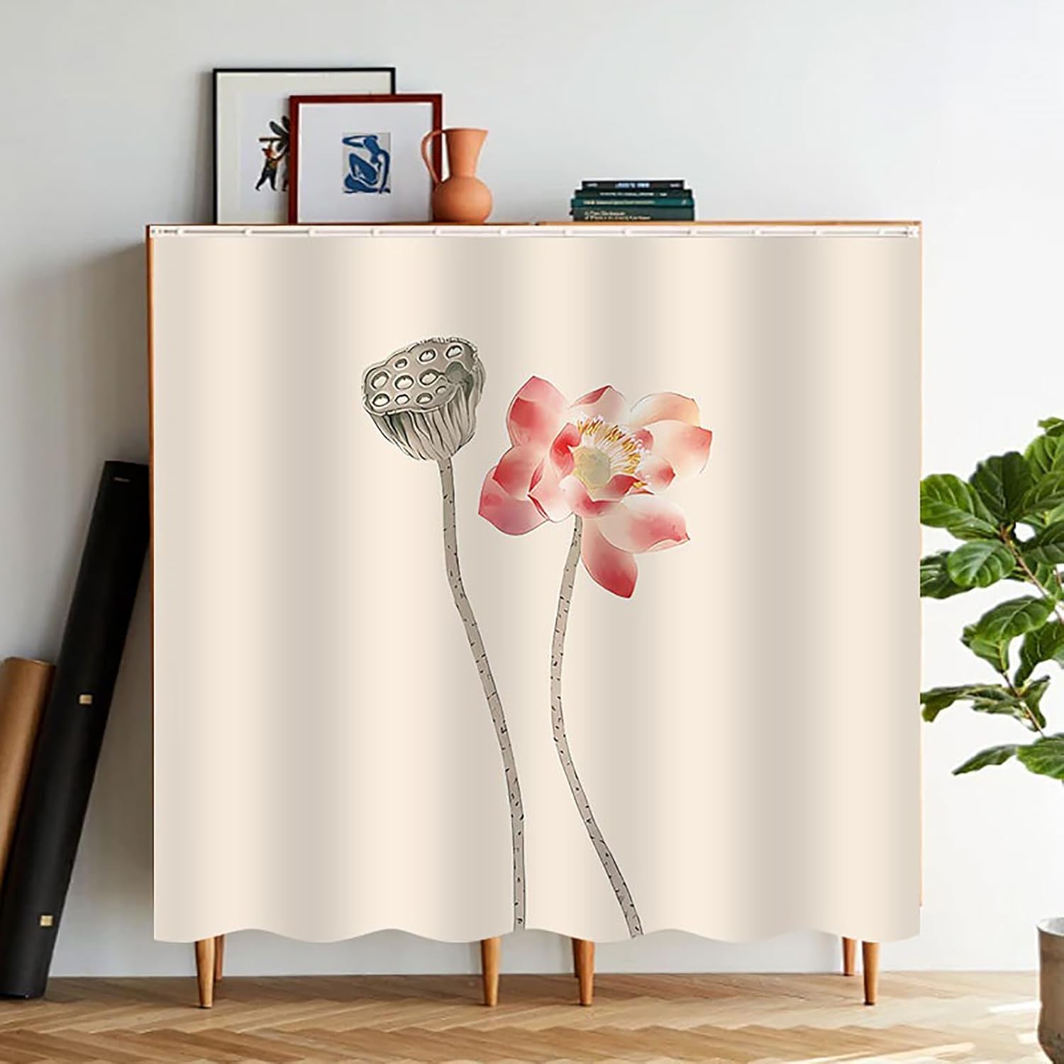 Short Curtains for Kitchen Cabinet Shelf, Dust-Proof Blackout Under Sink Skirt for Classroom, Office Desk, and Farmhouse Use,C,W39in(100cm)/H28in(70cm)