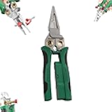 8 in 1 Wire Stripper, 8-in-1 Wire Stripper with Voltage Tester, Electric Wire Stripping Tool for Cutting and Pulling 8 in 1 Super Easy Multi-Function Wire Stripping Pliers (Green)