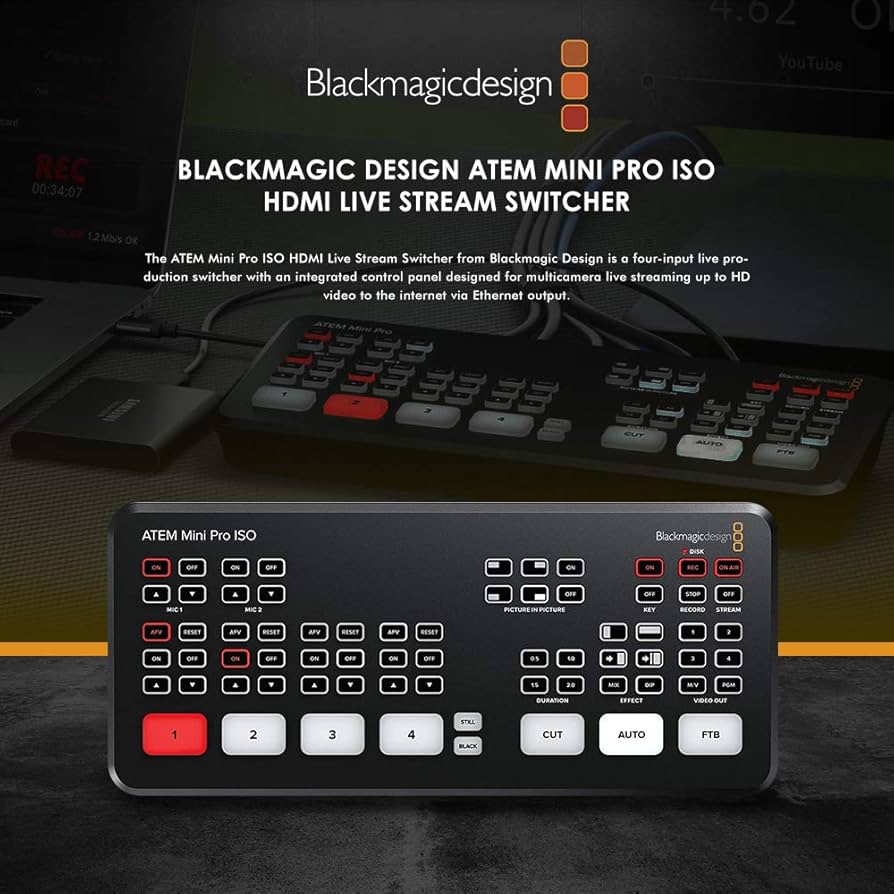 その他 ATEM Mini Pro Blackmagicdesign ATEM Mini | Blackmagic Design