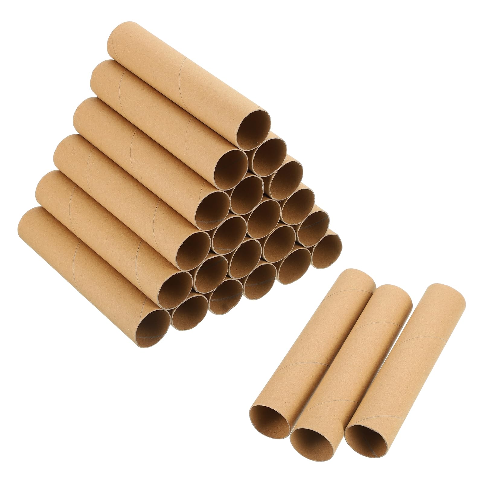 Tubes en carton ondulé pour dessin projets de bricolage et matériel artistique