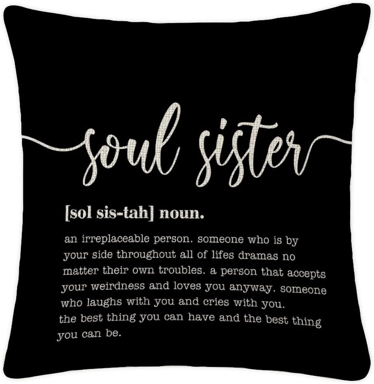 Cotton Linen Pillow Cases for Home Decor Farmhouse Cushion