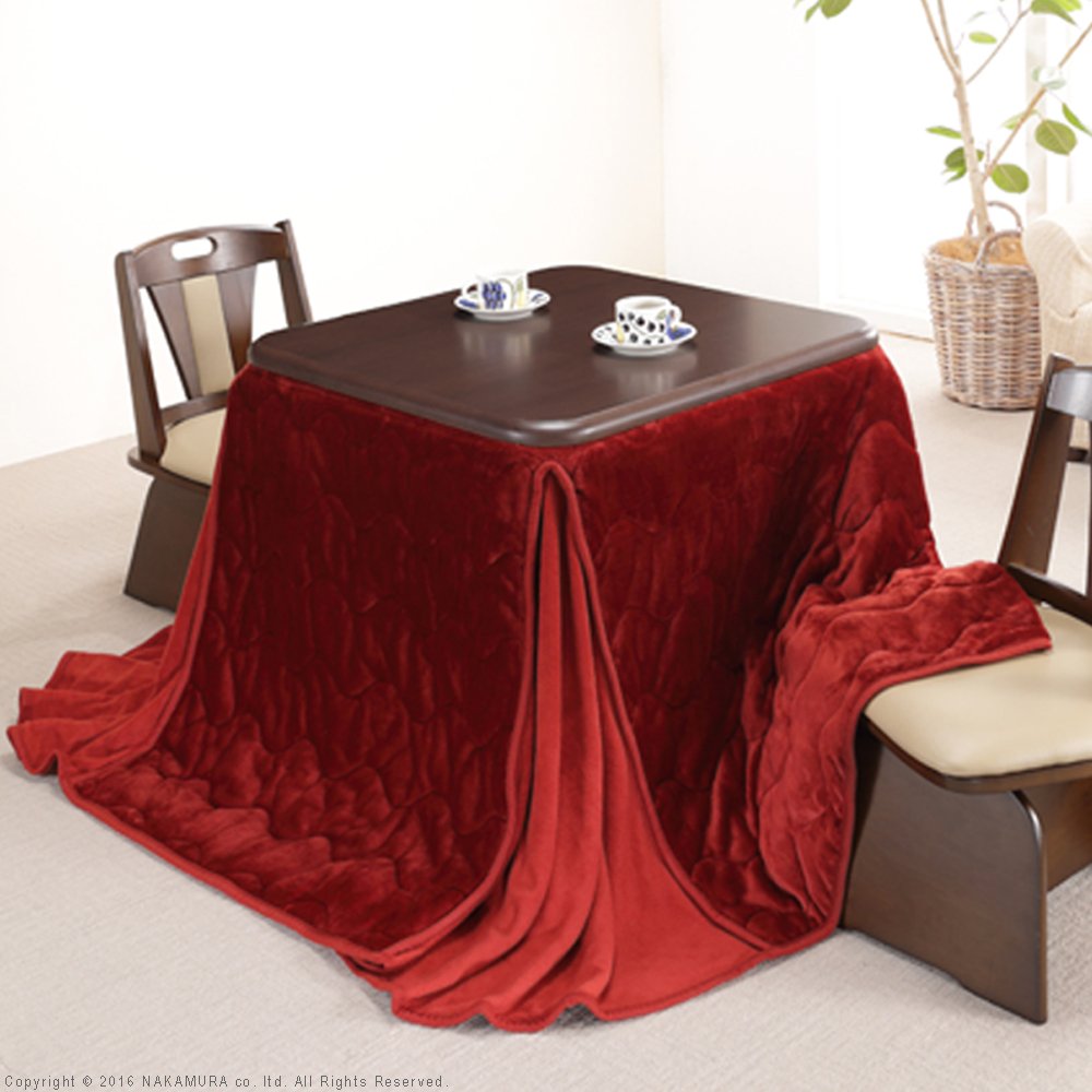 はっ水リバーシブルダイニングこたつ布団 80×80cm ダイニングコタツ用