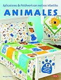 Aplicaciones de patchwork con motivos infantiles. Animales
