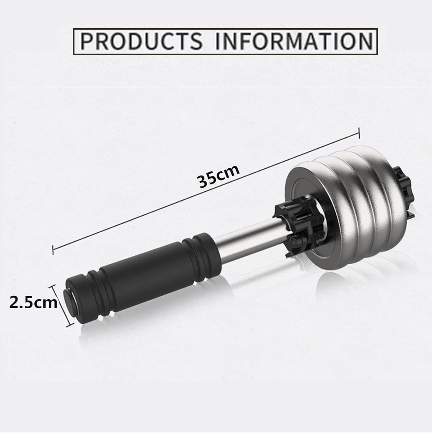 Forearm Strength Training Handles, Arm Wrestling Exercise Handles, Stainless Steel + Quick Lock, for Wrist Rotation Training