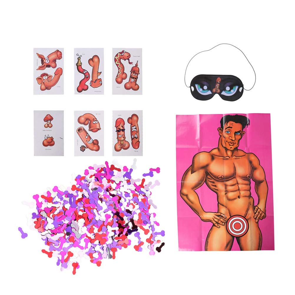 Amazon.com: Amosfun Pin The Willy On Billy Bachelorette Party Favors Girls  Night Out Hen Party Games : Home & Kitchen