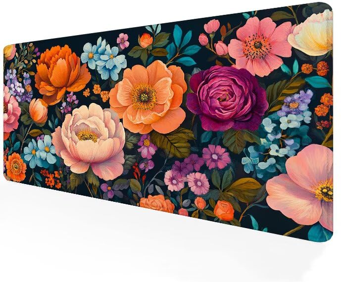 Tapis souris XXL imperméable pour éviter les glissements et taches sur le bureau