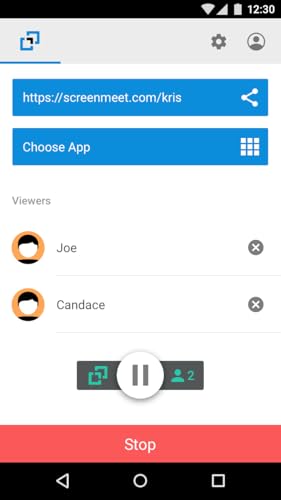 ScreenMeet: Screen share your phone and tablet