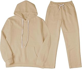 Roupas masculinas de outono com duas peças, casual, combinando, duas peças, bolso com capuz, pulôver e calça pulôver, pulôver