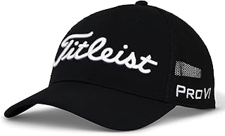 Mens Tour Performance Mesh Golf Hat