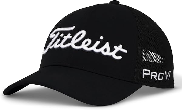 Titleist Tour Performance Mesh Hat with Breathable Design