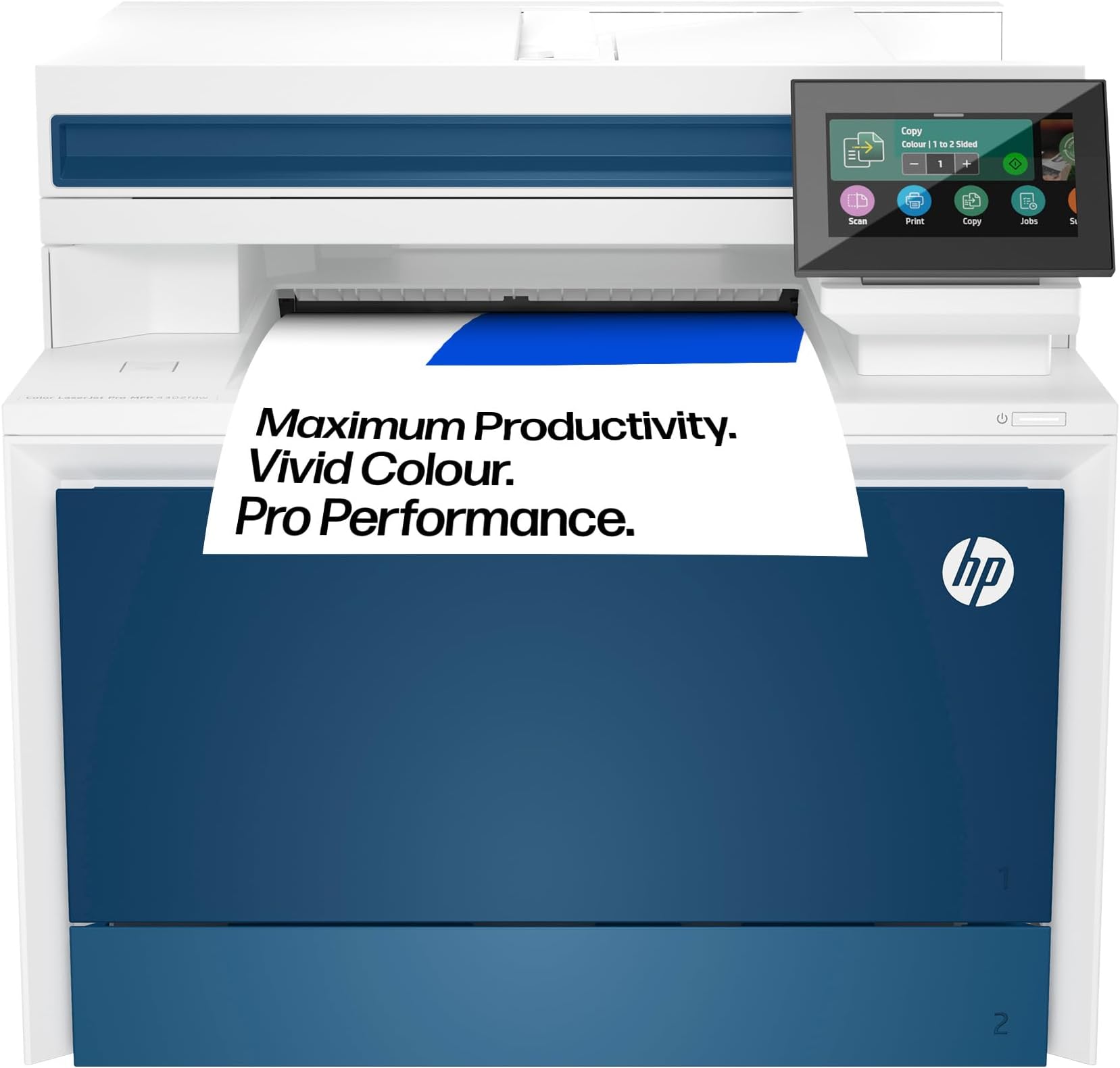 Laserjet Pro MFP 4302fdw Laser Printer | Colour | Printer for Small Medium Business | Wireless | Print, Copy, Scan, Fax | Automatic Document Feeder | 2-Sided Printing | Self-Healing WiFi | Ethernet
