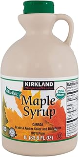 カークランドシグネチャー オーガニックメープルシロップ1329g