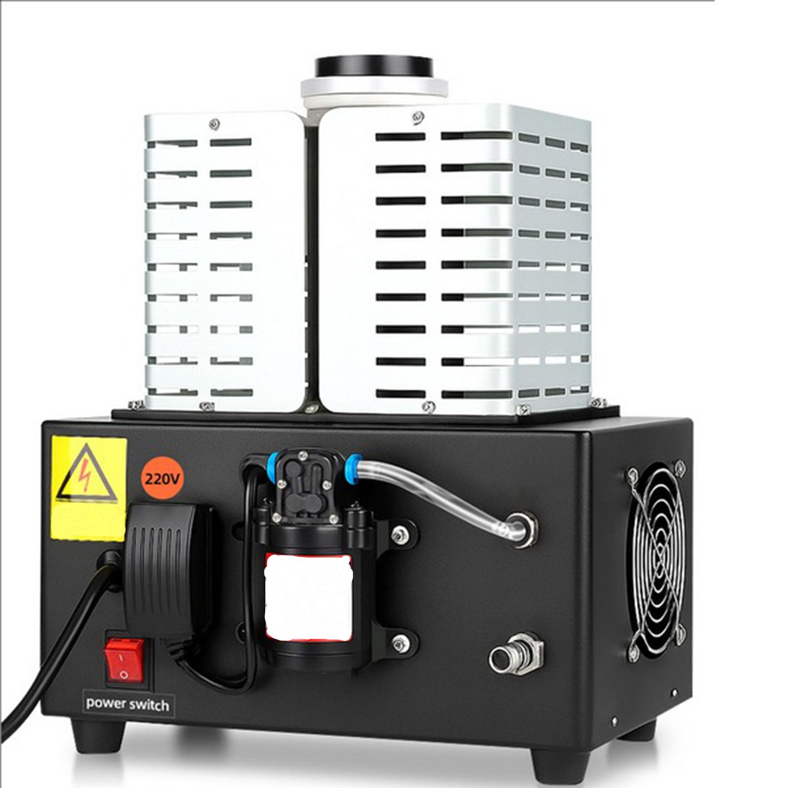2KG, Horno de Resistencia de 6000 W con Pinzas para crisol Horno Digital Industrial para fundir Oro. Kit de Horno de fundición de Alta Temperatura para el Reciclaje de Cobre