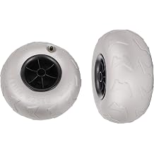 2 x 9 in Balloon Wheels Beach Cart Tires for Beach Trip, Camping