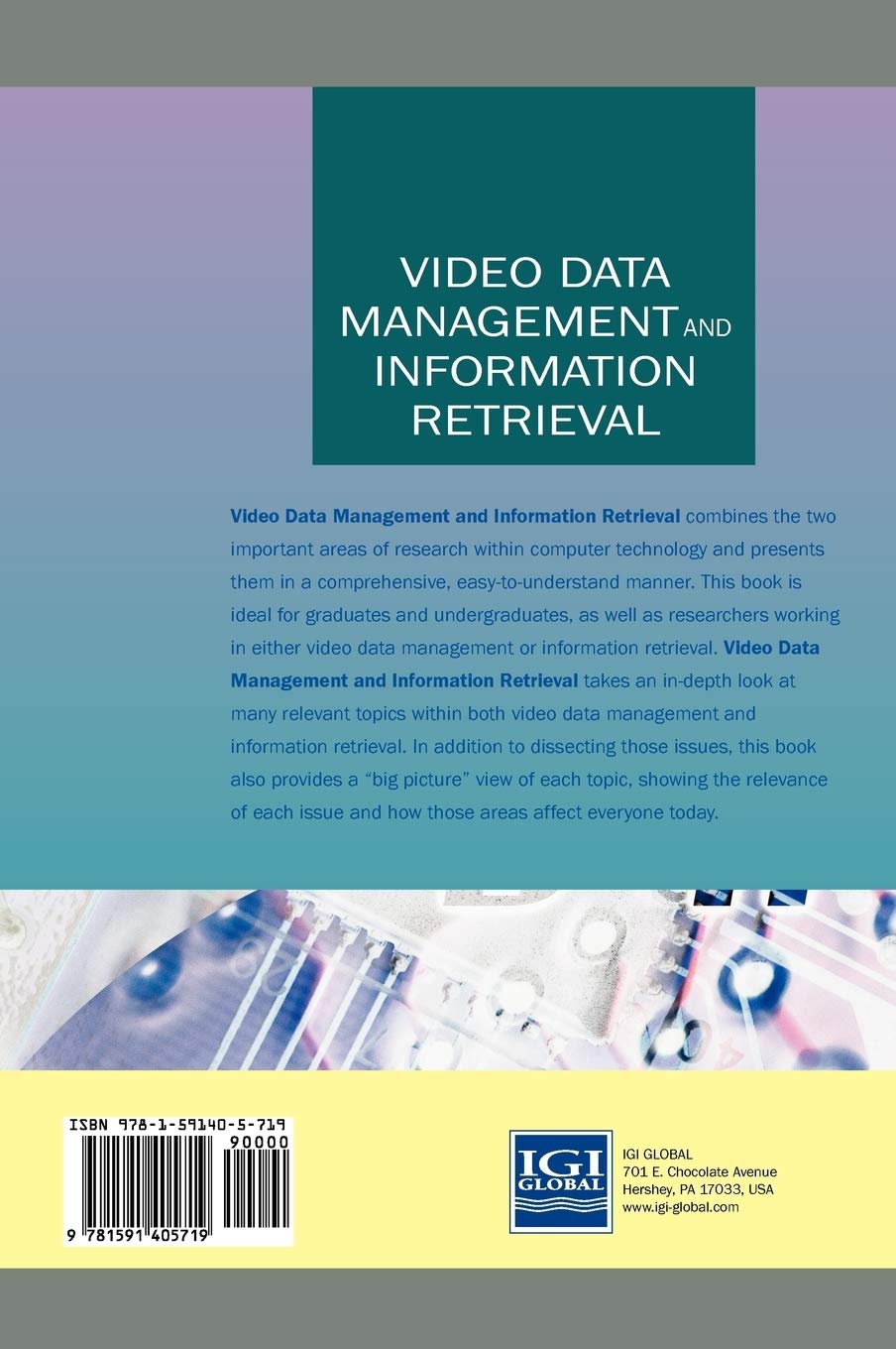 Video Data Management And Information Retrieval