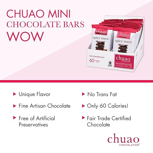 Miniatura 9 de Chuao Chocolatier - Chocolate artesano, set de regalo con 24 barras mini
