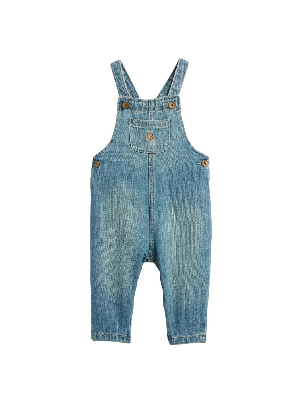 

                                                    GAP Unisex Baby My First Denim Overall Medium Wash