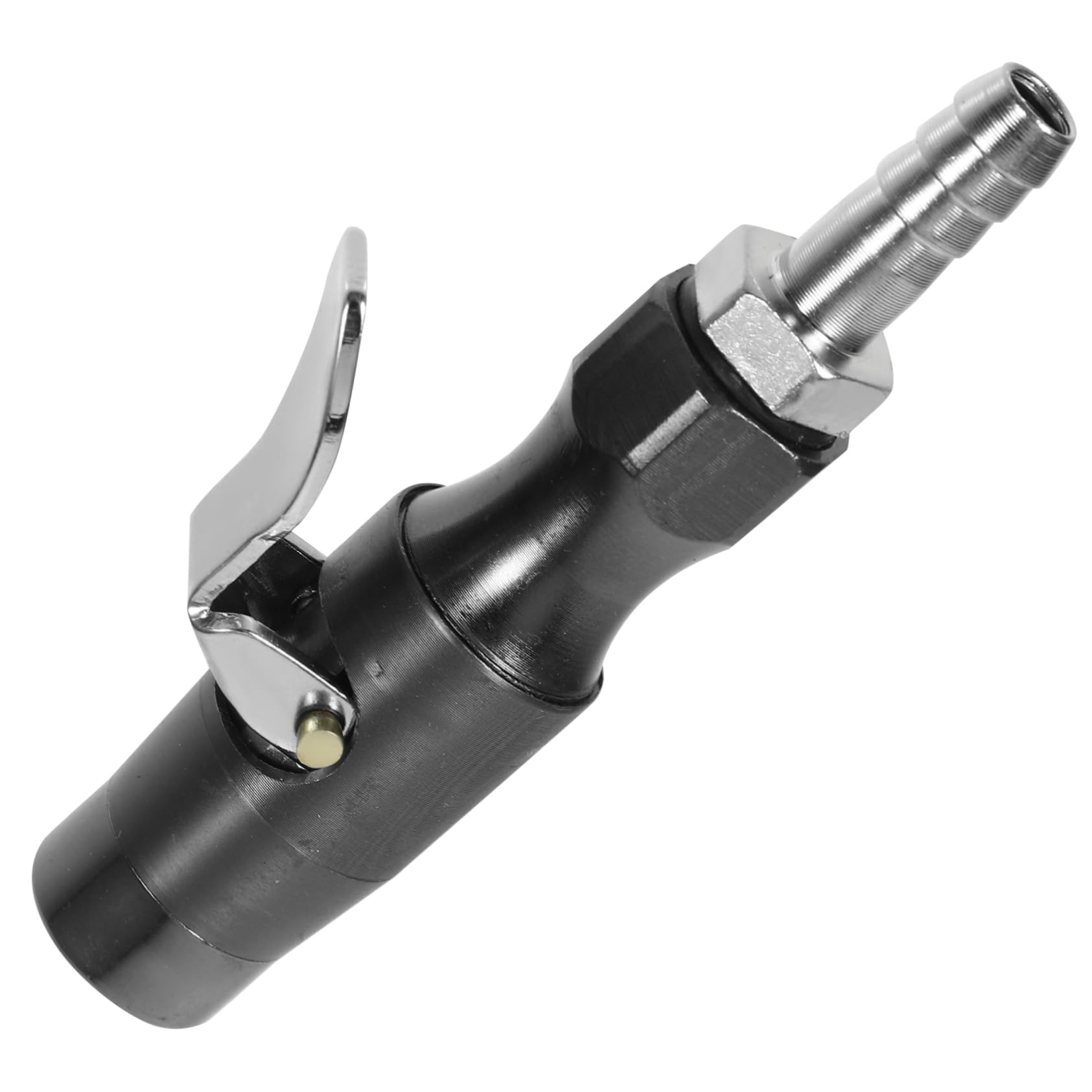 Beatifufu Sturdy Tire Pressure Gauge Chuck for Car Quick Connect Air Chuck Locking Mechanism Inflator Nozzle for Tire Inflator Air Compressor