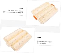 Vista 4 de MAGICLULU Molde de pan Molde De Para Resina Molde de Silicona Molde de Resina Molde para Pastel Molde de Molde de Resina Pan Perforado Pan