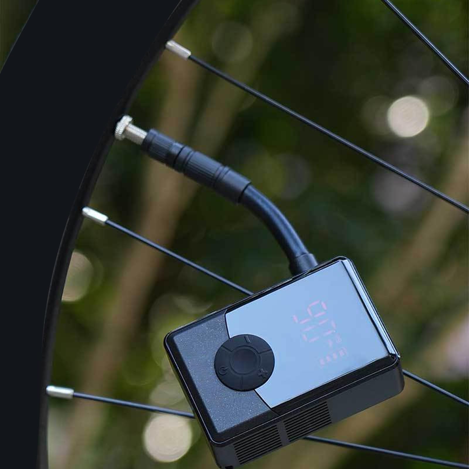 Bomba Portátil Neumáticos Bici Compresor De Aire Inalámbrico