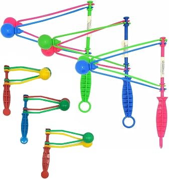 Bundle 24 Pack - 12 Mini 4" Clackers + 12 Large 8" Neon Clackers - Perfect Noisemakers for Parties, Sporting Events, Graduation Celebrations, Birthday Surprise Party or any other Noise Requiring