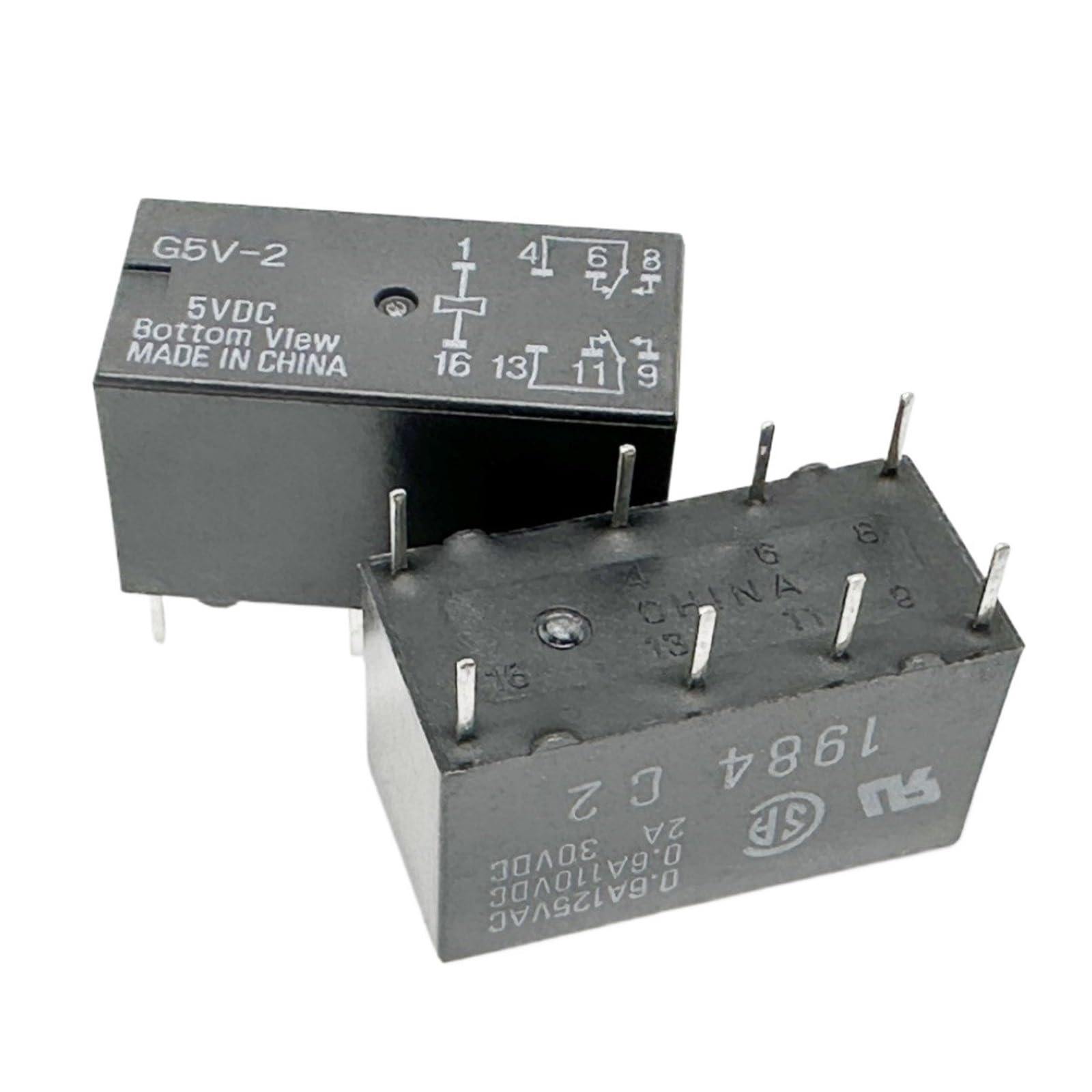 Yzwrwrmktb One Color 1Pc G5v-2 5Vdc 4078 Relay 8Pins