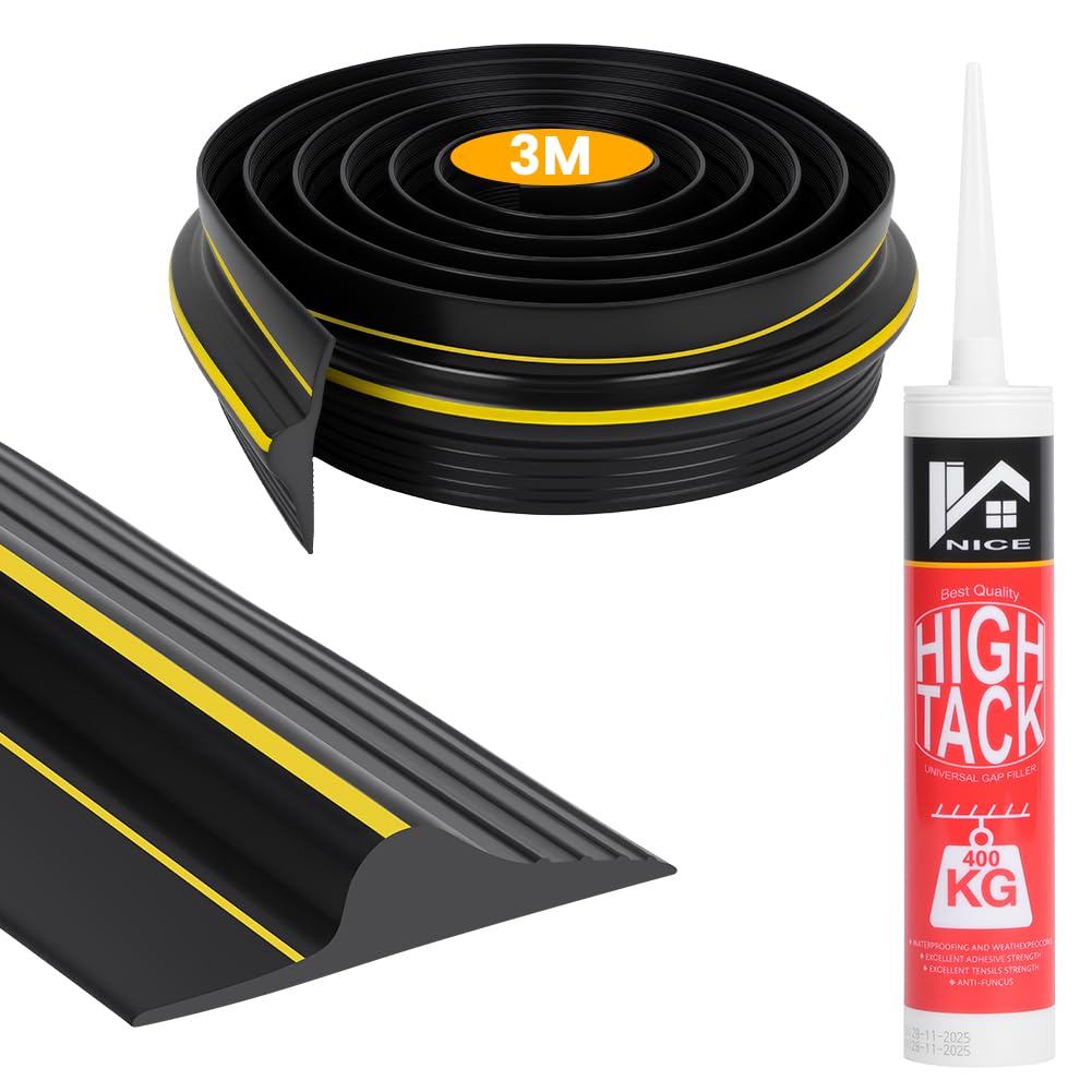 NUTKIT 3M 14mm Garage Door Threshold Seal Strip