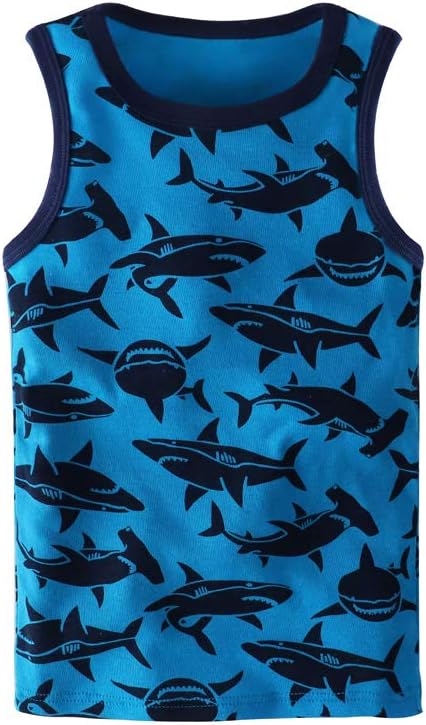 HUAER& Toddler Boys' 2-3 Pack Tank Tops - Image 2