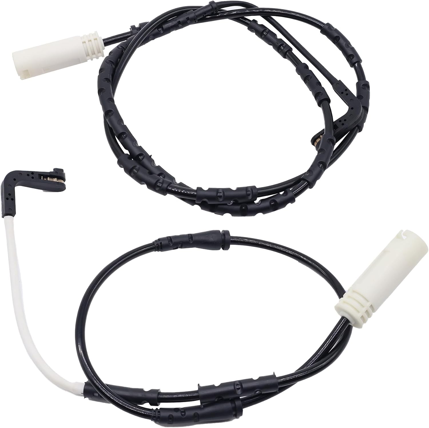 HiSport Front and Rear Disc Brake Pad Wear Sensors 34356789440 34356789445 Compatible with BMW 325i, 325xi, 328i, 328xi, 330i, 330xi, 335i, 335d, 335is, 335xi, 128i 135i, 1 Series M, M3