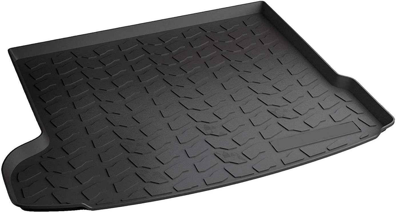 Premium Cargo Liner for Land Rover Range Rover Velar 2018-2020 - Custom Fit Car Trunk Mat - All-Season Black Cargo Mat - 3D Shaped Laser Measured Trunk Liners for Land Rover Range Rover Velar.