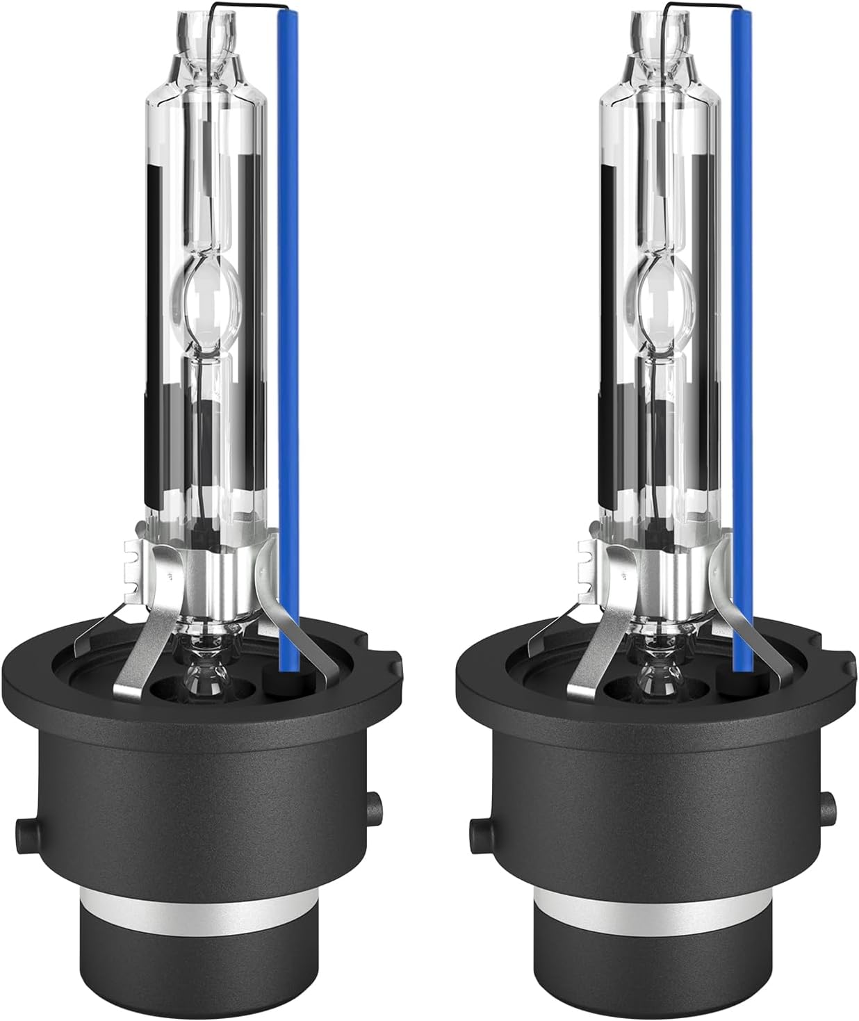 D2R HID Xenon Headlight Bulbs Low Beam for 2008-2013 Nissan Rogue / 2002-2009 Altima / 2003-2005 350Z, 35W 85V OEM 26297-9B90A D2RC1 Lights Headlamp, 8000K White Blue, 2 Pack