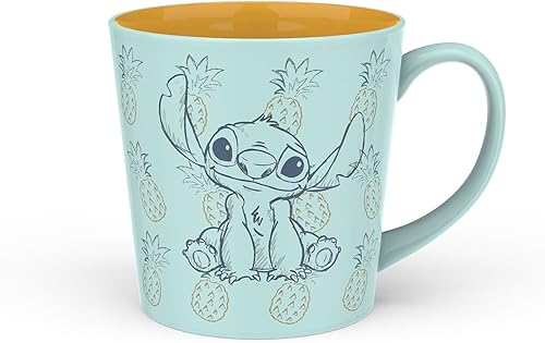 Miniatura 8 de Zak Designs Star Wars The Mandalorian - Juego de tazas y platos de cerámica para café, té, desayuno o postre con tapa de taza de viaje (2 piezas,