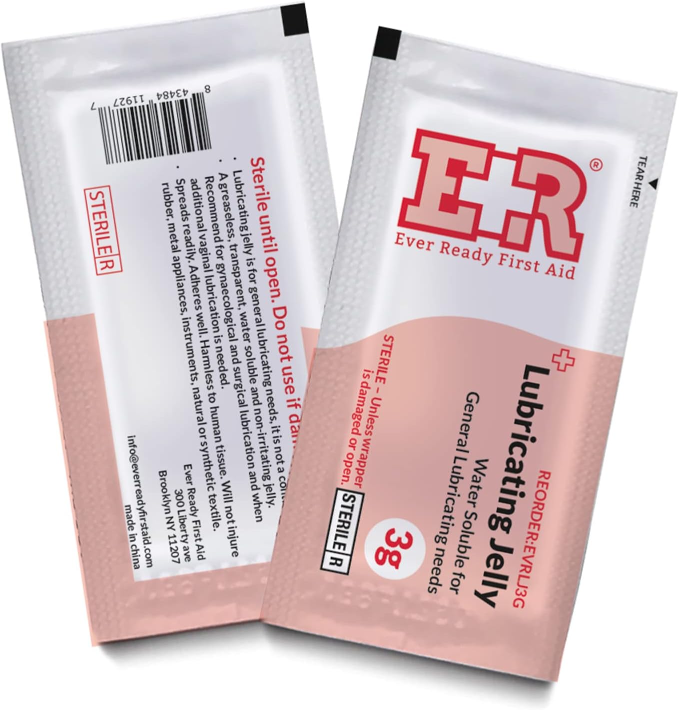 Lubricating Jelly - Box of 144 Packets