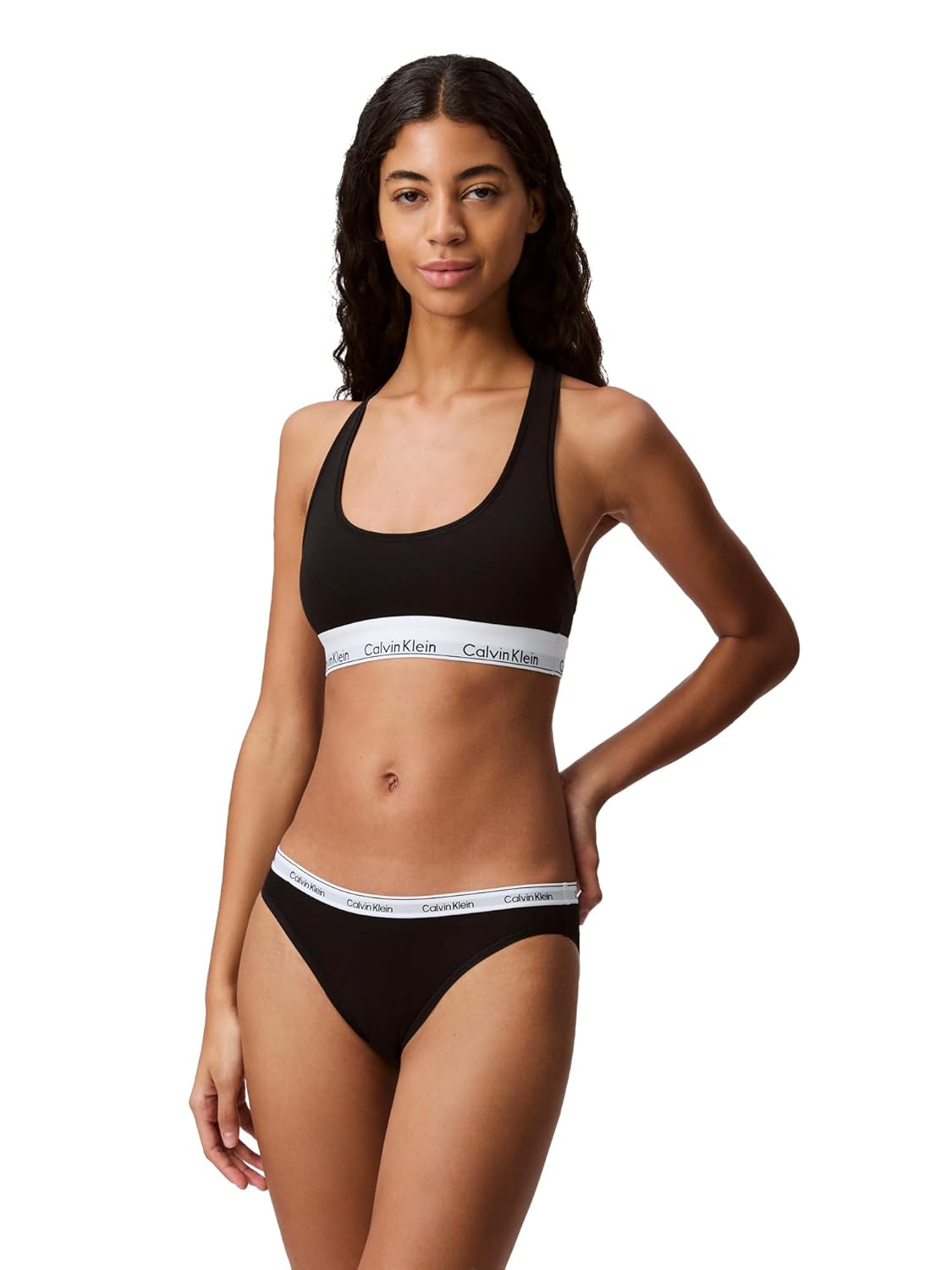 Calvin Klein Womens Modern Cotton Unlined Wireless Bralette