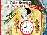  Fritz Schnitz und Potzblitz - Freiburg, Schwarzwald, Schwarzwald Urlaub, Titisee, Kuckucksuhr, black forrest, Freiburg, Breisgau, Bratwurst, Uhr, Zug, Bahn, Bahnbuch, Bahnhof,