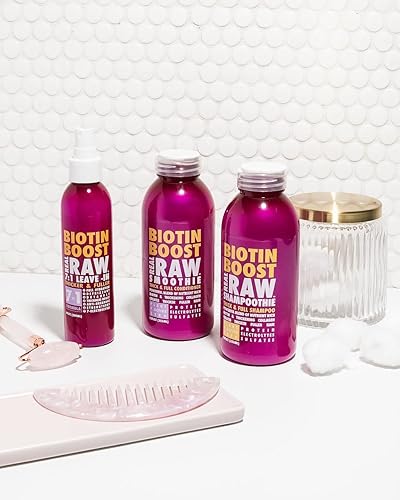 Miniatura 3 de Real Raw Kit de champú, acondicionador y tratamiento sin enjuague de biotina