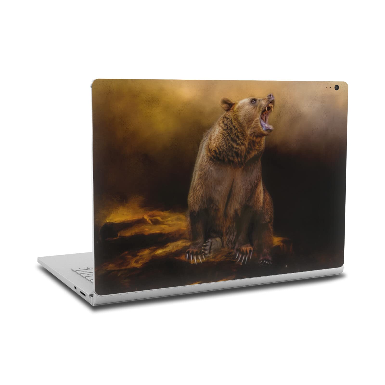 Autocollant compatible avec Microsoft Surface Book 2 ours skin - 7