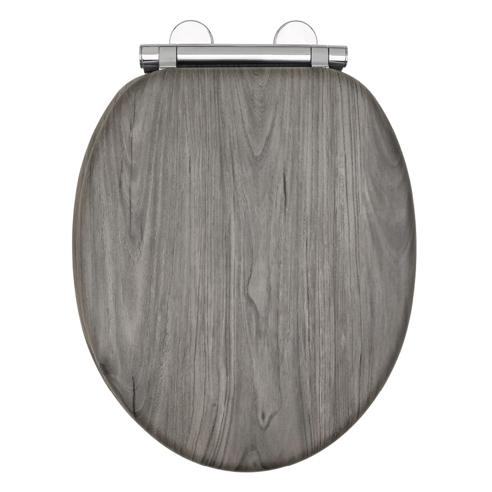 AQUALONA Grey Oak Effect Toilet Seat: Soft-Close Concerns β Does it Deliver Value?